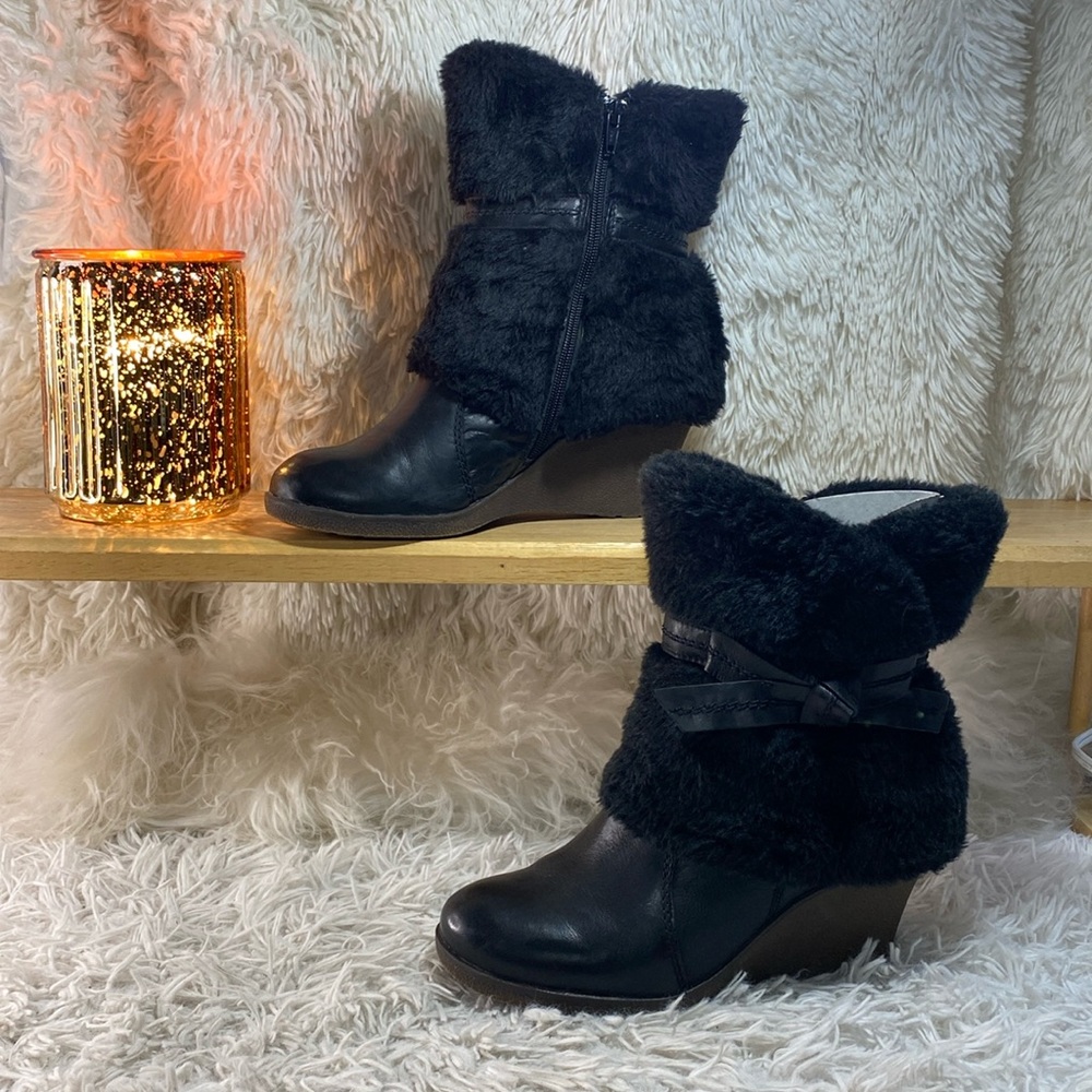 🧸-BareTraps black booties-🧸